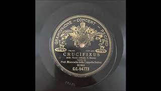 Alessandro Moreschi Sing Crucifixus Rossini 1902 [upl. by Nomzed33]