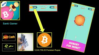 Bitcoin Mining 5 Game Mobile  Bitcoin Food Fight  Get REAL Bitcoin [upl. by Dulcine]