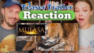 Mufasa The Lion King  Teaser Trailer Reaction  Origin Story [upl. by Retniw]