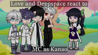 LADS react to MC as Kanao [upl. by Araik70]