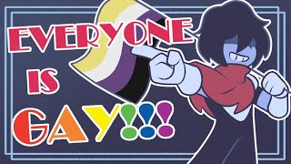 Everyone is Gay  Deltarune Animatic [upl. by Ellenej]