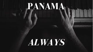 Panama  Always Piano tutorial [upl. by Socem]