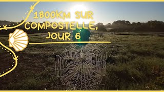 1800km sur compostelle jour 6 La coquille Thiviers 20km voiedeVezelay [upl. by Goda]