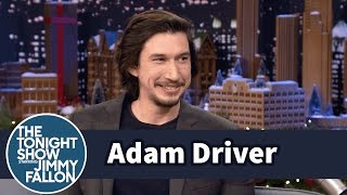 Adam Driver Gives His Star Wars Figurines as Gifts [upl. by Secnirp488]