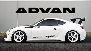 DREAM WHEELS for my Toyota 86  Advan GT Beyond [upl. by Ennylyak]