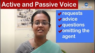 TAMILActive and Passive Voice  requests advice amp questions  omitting the agent in passive voice [upl. by Onilecram]