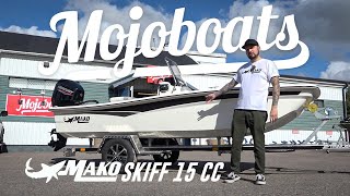 Mojoboats  Mako Pro Skiff 15 CC [upl. by Saleem]