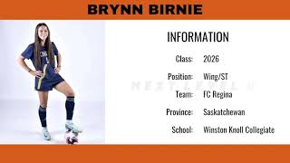 Brynn Birnie  2026 Recruit [upl. by Janey733]