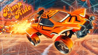 The BEST Halloween Car Designs 2021  Pimp My Rocket League Ride [upl. by Arutek]