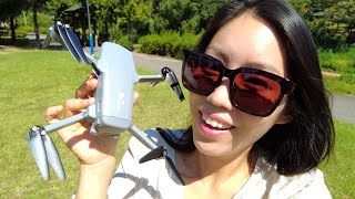 HUBSAN ZINO MINI PRO Review  DJI MINI 2 Rival [upl. by Mosenthal401]