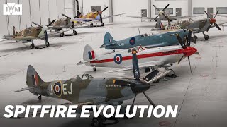 Spitfire Mk1 to Mk24  How Spitfires kept getting better [upl. by Obadiah]