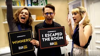 Dirk Gentlys Holistic Detective Agency ESCAPE ROOM  NYCC 2016 [upl. by Anreval657]