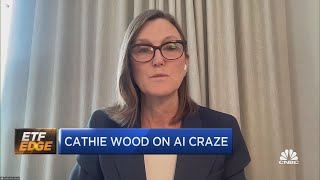 Cathie Wood on AI amp a new quotgrowthquot revolution [upl. by Adnileb]