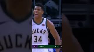 Giannis antetokunmpo best dunk highlights nba giannis shortvideo [upl. by Diraf373]