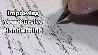 Improving Your Cursive Handwriting [upl. by Illene]