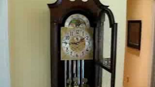 1951 Herschede 5tube Grandfather clock Westminster Chimes [upl. by Gnirol]