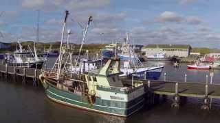 Port of Hvide Sande Commercial Fishing [upl. by Aleira]