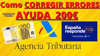 💥💥Ya se Puede Corregir SOLICITUD AYUDA 200€💥💥 Estado en que se encuentra cheque Gobierno etoro [upl. by Strickland]