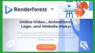 Website Vorstellung  Tutorial Renderforestcom DeutschGerman [upl. by Lyrradal]