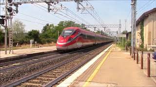 Trains In Italy  Desenzano Del Garda Station  July 2017 [upl. by Fugate]