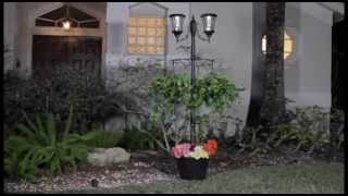 Martens Solar Lamp Post and Planter [upl. by Arretal]