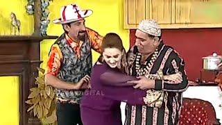 Best Of Nasir Chinyoti and Nargis and Iftikhar Thakur Pakistani Stage Drama Comedy Clip  Pk Mast [upl. by Anjali]