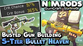 Absolutely Overpowered Build on Day 1  NIMRODS GunCraft Survivor [upl. by Alister113]