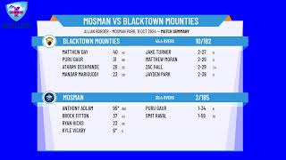 Mosman v Blacktown Mounties [upl. by Georgia]