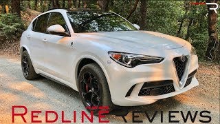 2018 Alfa Romeo Stelvio Quadrifoglio – The Race Car of SUVs [upl. by Naleag]