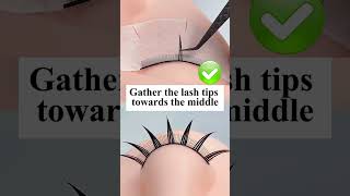 Lets see how to make cosmic effect💫 lashes lashbeauty lashextensions eyelashextensions [upl. by Cindee]