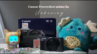 canon powershot sx620 hs unboxing ☁︎ ༊·˚ [upl. by Monroe443]