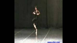 wwwetercom  Tamara Rojo  Fouettes en el Teatro de Madrid 2005 [upl. by Nais886]