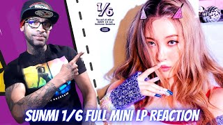 Sunmi 16 One Sixth Full Mini Album REACTION [upl. by Oidale]