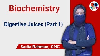 Digestive Juices  Digestion amp Absorption  Biochemistry bangla lecture [upl. by Irrak913]