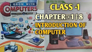 CLASS 1 CHAPTER 1 INTRODUCTION OF COMPUTER  INTRODUCTION OF COMPUTER  Manav Classes Video [upl. by Elrahc]