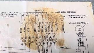 D104 Astatic microphone wiring diagram amp amplified version Rev 1 [upl. by Nygem]