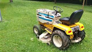 Cub Cadet 1250  44A Deck Mowing POV solunagarage isavetractors cubcadet internationalharvester [upl. by Iams]