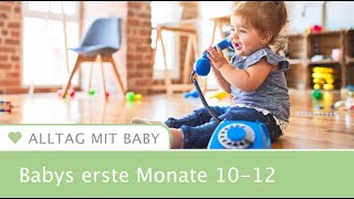 Babys erstes Jahr  Entwicklung im 10 bis 12 Lebensmonat [upl. by Edelsten]