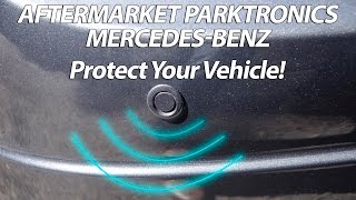 Aftermarket Rear Parktronics 2015 MercedesBenz C300 [upl. by Ainot]