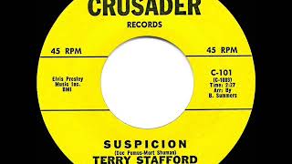 1964 HITS ARCHIVE Suspicion  Terry Stafford a 2 record [upl. by Nosmoht615]