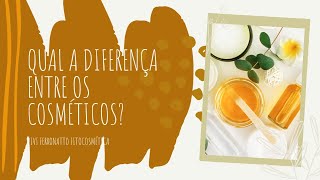 Qual a diferença entre cosméticos artesanais naturais orgânicos e veganos [upl. by Tnerb24]