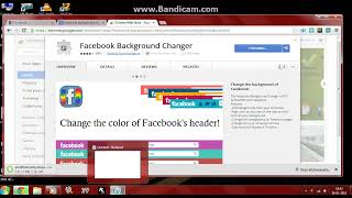 Change Facebook Background [upl. by Aitnyc]