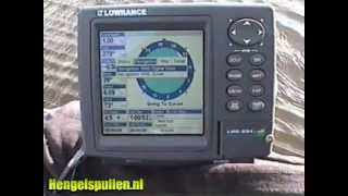 Lowrance LMS334C met GPS [upl. by Marutani]