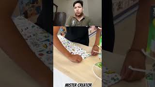 How to Gift Wrap Like A Pro trending art youtube artandcraft viralshort shorts talent react [upl. by Harehs]