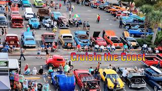 Cruisin the Coast classic car show experience week of classic cars Mississippi USA coast 2022 show [upl. by Stilu]