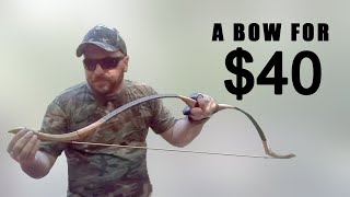 Check out this cheap bow It costs 40 [upl. by Kablesh]