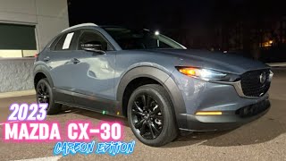 Enjoy This Quick Review of 2023 Mazda CX30 Carbon Edition [upl. by Markus]