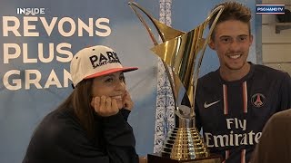 Inside  lavant match de PSG Handball  Aix [upl. by Yelsnia]