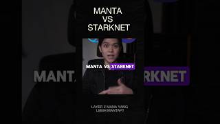 MANTA VS STARKNET MANA LEBIH MANTAP layer2 manta starknet altcoinindonesia cryptoindonesia [upl. by Sholem]