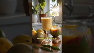 Tropical Mango Coconut Smoothie [upl. by Helge75]